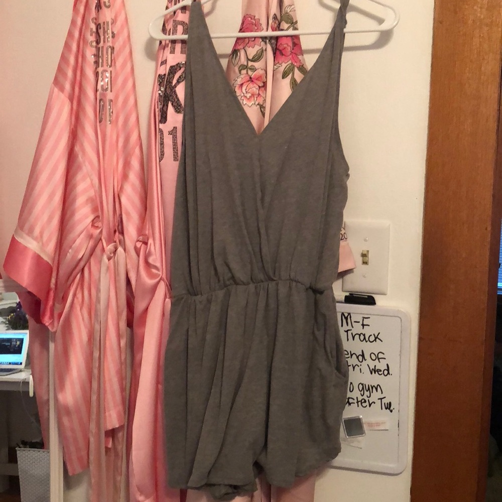 VS Pink romper size large